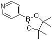 structure of CAS# 181219-01-2, 4-吡啶硼酸频哪醇酯