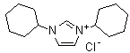 structure of CAS# 181422-72-0, N,N'-二环己基氯化咪唑