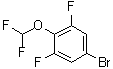 structure of CAS# 181806-67-7, 5-溴-2-(二氟甲氧基)-1,3-二氟苯