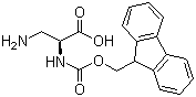 structure of CAS# 181954-34-7, N2-Fmoc-L-2,3-二氨基丙酸