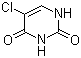 structure of CAS# 1820-81-1, 5-氯尿嘧啶