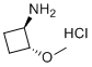 structure of CAS# 1820576-22-4, (1R,2R)-2-甲氧基环丁胺盐酸盐