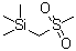 三甲基[(甲基磺酰基)甲基]硅烷分子结构 (CAS 18209-93-3)