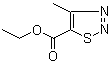 structure of CAS# 18212-20-9, 4-甲基-1,2,3-噻二唑-5-甲酸乙酯