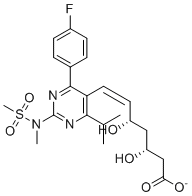CAS 登录号：1821422-51-8, 罗舒伐他汀异构体-12