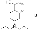 CAS 登录号：182210-73-7, (R)-6-(二丙基氨基)-5,6,7,8-四氢-1-萘酚氢溴酸盐