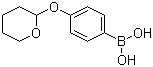 structure of CAS# 182281-01-2, 4-(2-Tetrahydropyranyloxy)phenylboronic acid