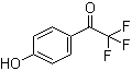 structure of CAS# 1823-63-8, 4'-羟基-2,2,2-三氟苯乙酮