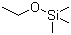 structure of CAS# 1825-62-3, Ethoxytrimethylsilane