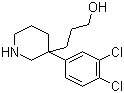 CAS 登录号：182621-51-8, 3-(3-(3,4-二氯苯基)哌啶-3-基)-1-丙醇