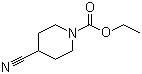 structure of CAS# 182808-28-2, 4-氰基哌啶-1-甲酸乙酯