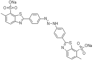 structure of CAS# 1829-00-1, Titan Yellow