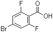 structure of CAS# 183065-68-1, 4-溴-2,6-二氟苯甲酸