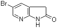 structure of CAS# 183208-34-6, 5-溴-7-氮杂氧化吲哚