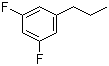 structure of CAS# 183245-00-3, 丙基-3,5-二氟苯