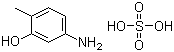 structure of CAS# 183293-62-1, 5-氨基-2-甲基苯酚硫酸盐