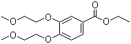 CAS 登录号：183322-16-9, 3,4-二(2-甲氧基乙氧基)苯甲酸乙酯