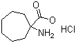 structure of CAS# 183429-63-2, 1-氨基环庚烷甲酸甲酯盐酸盐