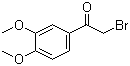structure of CAS# 1835-02-5, 2-溴-1-(3,4-二甲氧基苯基)乙酮