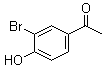 CAS # 1836-06-2, 3'-Bromo-4'-hydroxyacetophenone, 1-(3-Bromo-4-hydroxyphenyl)ethanone