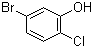 structure of CAS# 183802-98-4, 5-溴-2-氯苯酚