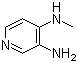 structure of CAS# 1839-17-4, 3-氨基-4-(甲基氨基)吡啶