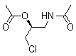 structure of CAS# 183905-31-9, (S)-1-[(Acetylamino)methyl]-2-chloroethyl acetate