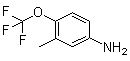 structure of CAS# 183945-52-0, 3-甲基-4-(三氟甲氧基)苯胺
