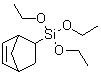 structure of CAS# 18401-43-9, 5-三乙氧基硅烷基-2-降冰片烯