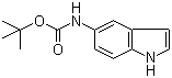 structure of CAS# 184031-16-1, 5-N-Boc-Amino-1H-indole