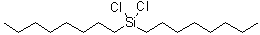 Dioctyldichlorosilane molecular structure (CAS 18416-07-4)