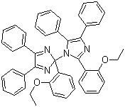 CAS 登录号：1842-62-2, 2-(2-乙氧基苯基)-4,5-二苯基咪唑-1,2'-二聚体