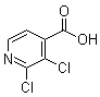 structure of CAS# 184416-84-0, 2,3-二氯异烟酸