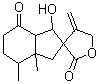 structure of CAS# 18456-02-5, 八氢-3'-羟基-7',7'a-二甲基-4-亚甲基螺[呋喃-3(2H),2'-[2H]茚]-2,4'(1'H)-二酮