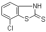 structure of CAS# 1849-73-6, 7-氯-2(3H)-苯并噻唑硫酮