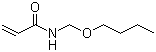 CAS 登录号：1852-16-0, N-(丁氧基甲基)丙烯酰胺