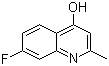 structure of CAS# 18529-03-8, 7-氟-4-羟基-2-甲基喹啉