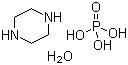 structure of CAS# 18534-18-4, 磷酸氢哌嗪单水合物