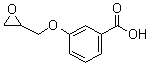 structure of CAS# 185522-04-7, 3-(环氧乙烷基甲氧基)苯甲酸