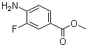 structure of CAS# 185629-32-7, 4-氨基-3-氟苯甲酸甲酯