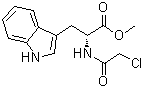 CAS 登录号：185750-07-6, N-(氯乙酰基)-D-色氨酸甲酯