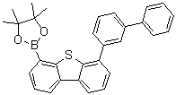 CAS # 1858289-64-1, 4-[1,1'-Biphenyl]-3-yl-6-(4,4,5,5-tetramethyl-1,3,2-dioxaborolan-2-yl)dibenzothiophene