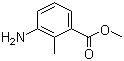 structure of CAS# 18583-89-6, 3-氨基-2-甲基苯甲酸甲酯