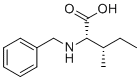 structure of CAS# 1859-49-0, (2S,3S)-2-(benzylamino)-3-methylpentanoic acid