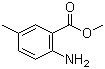structure of CAS# 18595-16-9, 2-氨基-5-甲基苯甲酸甲酯