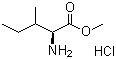 structure of CAS# 18598-74-8, L-异亮氨酸甲酯盐酸盐