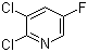 structure of CAS# 185985-40-4, 2,3-二氯-5-氟吡啶