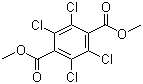 structure of CAS# 1861-32-1, 氯酞酸二甲酯