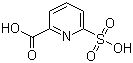 CAS 登录号：18616-02-9, 6-磺酸基吡啶-2-羧酸