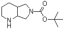 structure of CAS# 186203-81-6, 八氢-6H-吡咯并[3,4-b]吡啶-6-羧酸叔丁酯